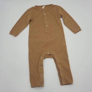 Quincy Mae ribbed jumpsuit size 6-12 months